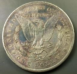 1878-CC Morgan Silver Dollar -w/ 1949 Inscribed Countermark