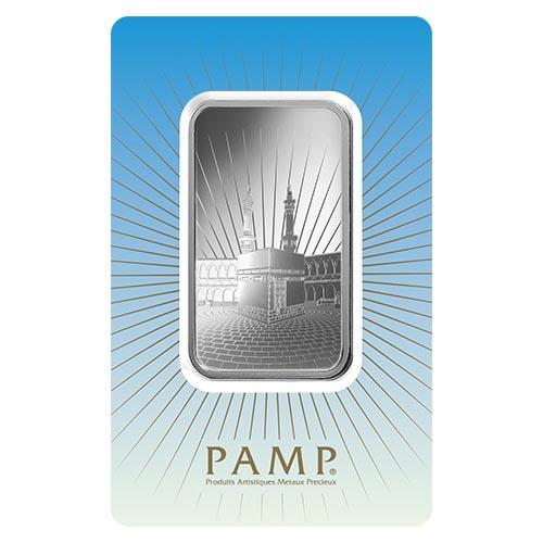 PAMP Suisse Silver Bar 1 oz - Ka?bah Mecca