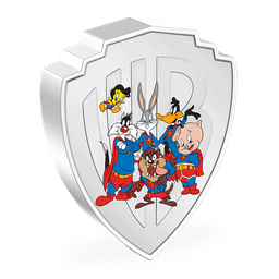 WB100 Looney Tunes Mashups - Superman 2oz Silver Coin