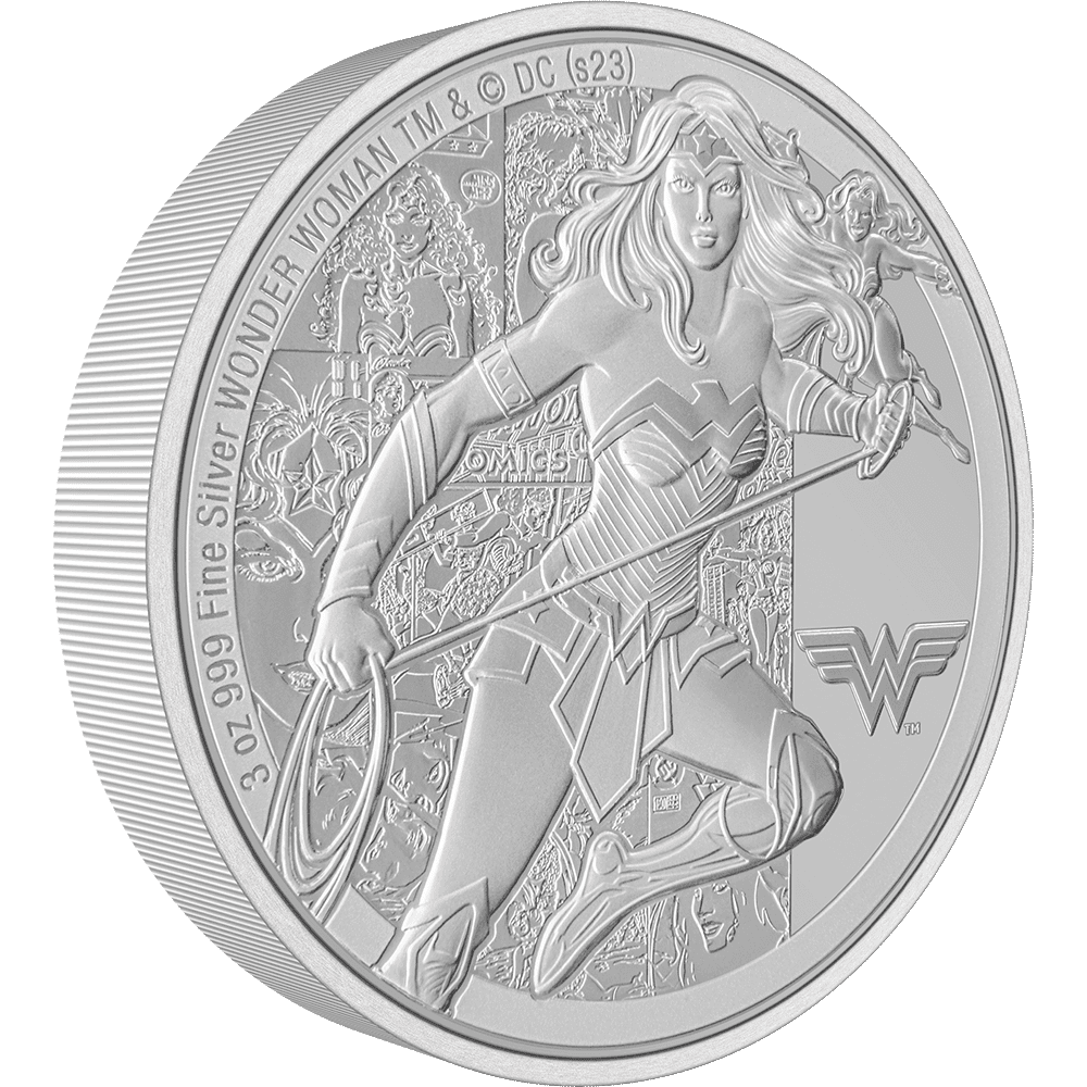 WONDER WOMAN(TM) Classic 1oz Silver Coin