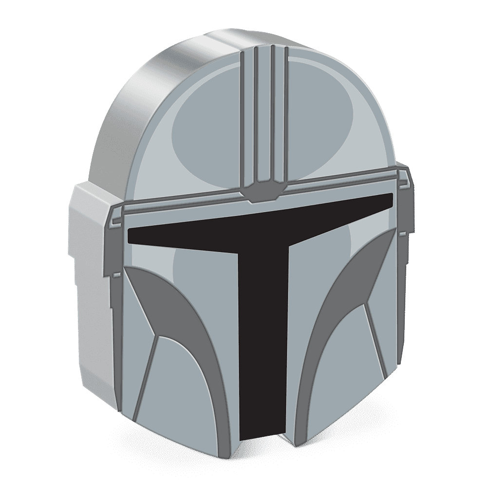 The Mandalorian(TM) Helmets - Din Djarin(TM) 1oz Silver Coin