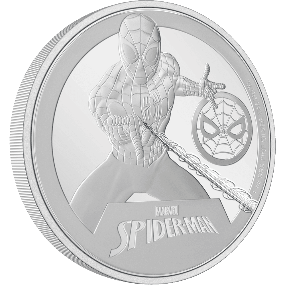 Marvel Spider-Man 1oz Silver Coin