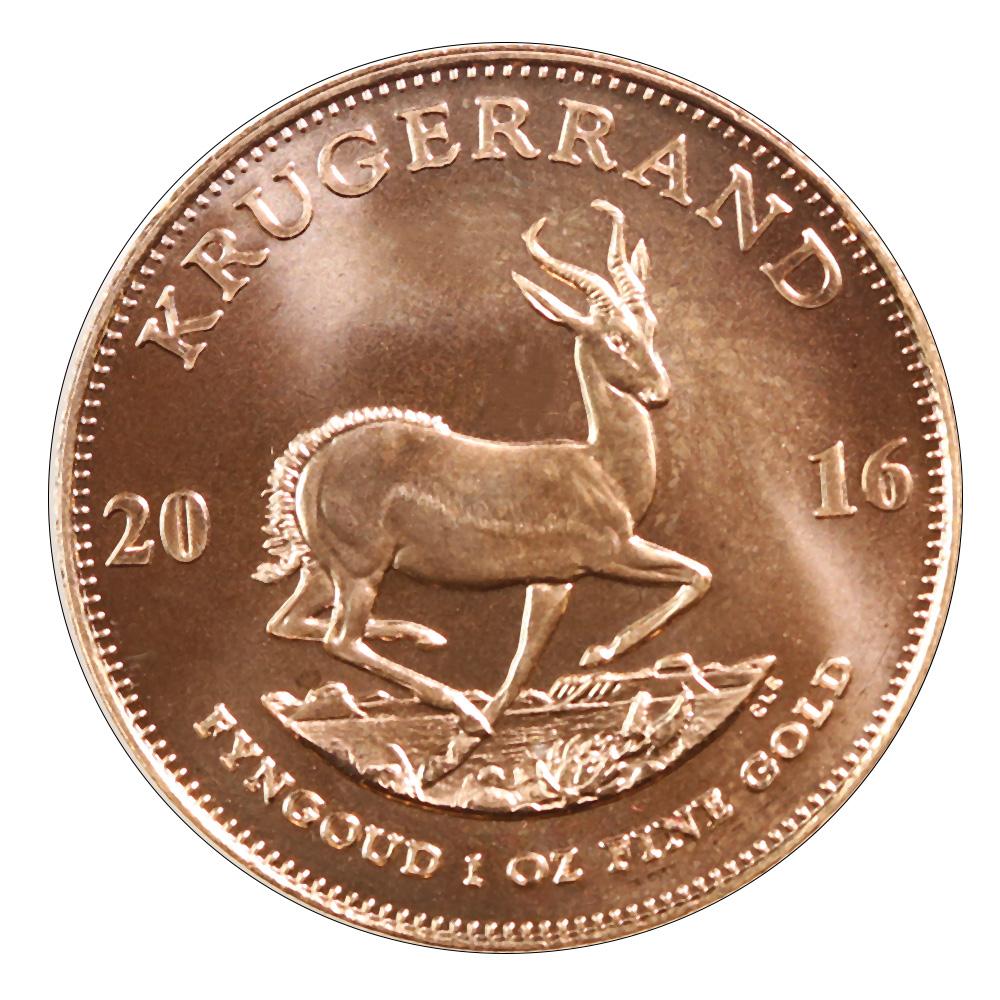 2016 South Africa 1 Ounce Gold Krugerrand BU