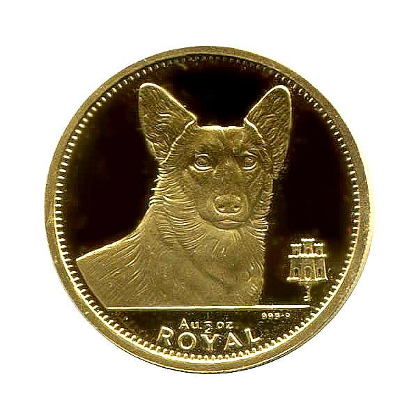 Gibraltar Half Royal Gold 1991 Corgi