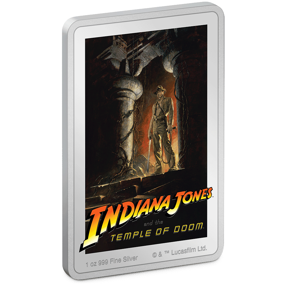 Indiana Jones and the Temple of Doom 1oz Silver Coin