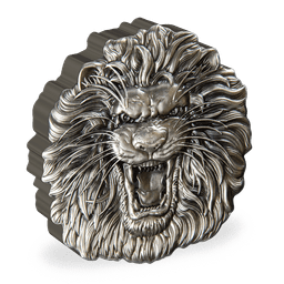 Fierce Nature - Lion 2oz Silver Coin