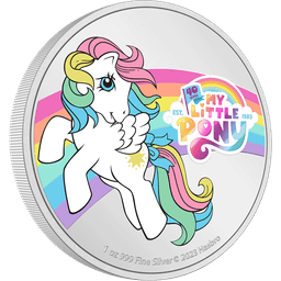 My Little Pony 40th Anniversary 1oz Silver Coin