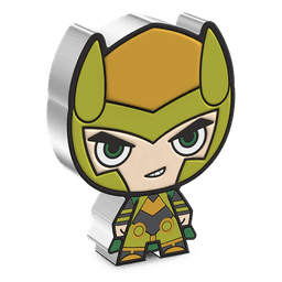 Marvel - Loki 1oz Silver Chibi(R) Coin