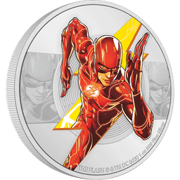 THE FLASH(TM) 1oz Silver Coin