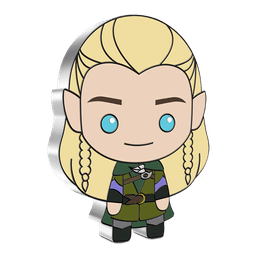 THE LORD OF THE RINGS(TM) - Legolas 1oz Silver Chibi(R) Coin