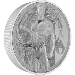 AQUAMAN(TM) Classic 3oz Silver Coin
