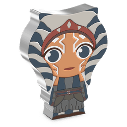 The Mandalorian(TM) Ahsoka Tano(TM) 1oz Silver Chibi(R) Coin