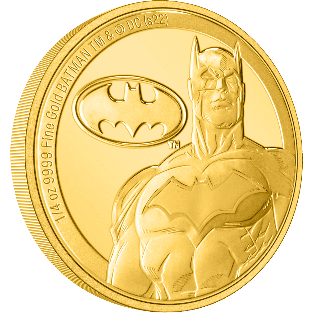 BATMAN(TM) Classic 1/4oz Gold Coin
