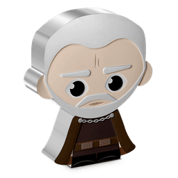 Star Wars(TM) Count Dooku(TM) 1oz Silver Chibi(R Coin