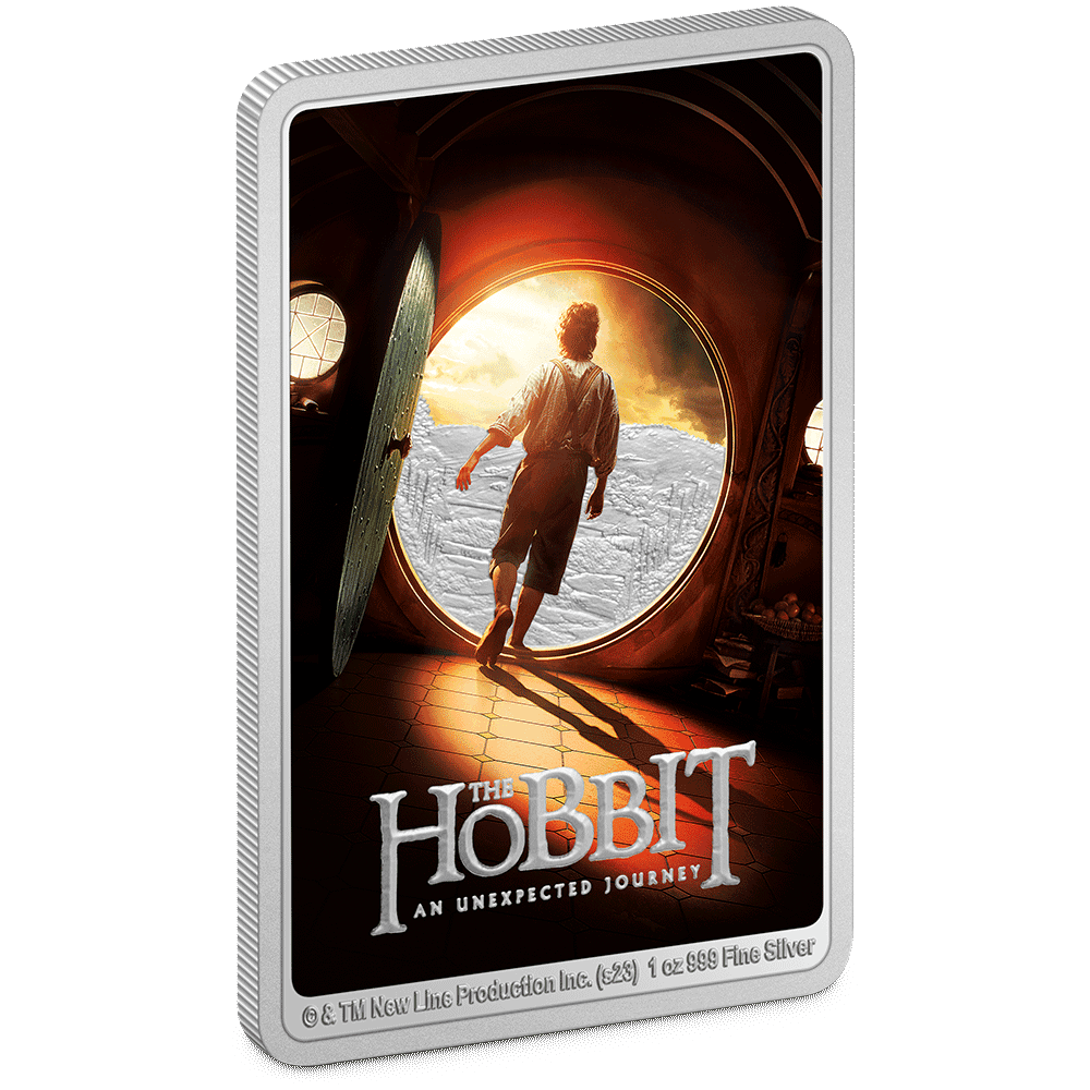 THE HOBBIT(TM) - An Unexpected Journey Poster Coin 1oz Silver Coin