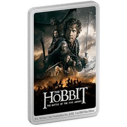 THE HOBBIT(TM) - The Battle of the Five Armies 1oz Silver Coin