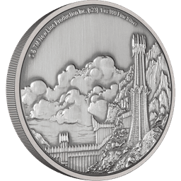 THE LORD OF THE RINGS(TM) - Mordor 1oz Silver Coin