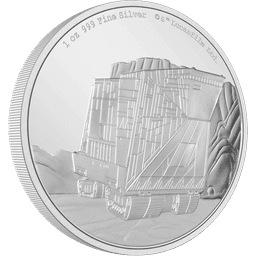 Star Wars(TM) - Sandcrawler(TM) 1oz Silver Coin