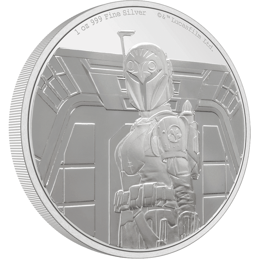 The Mandalorian(TM) Classic - Bo-Katan Kryze(TM) 1oz Silver Coin