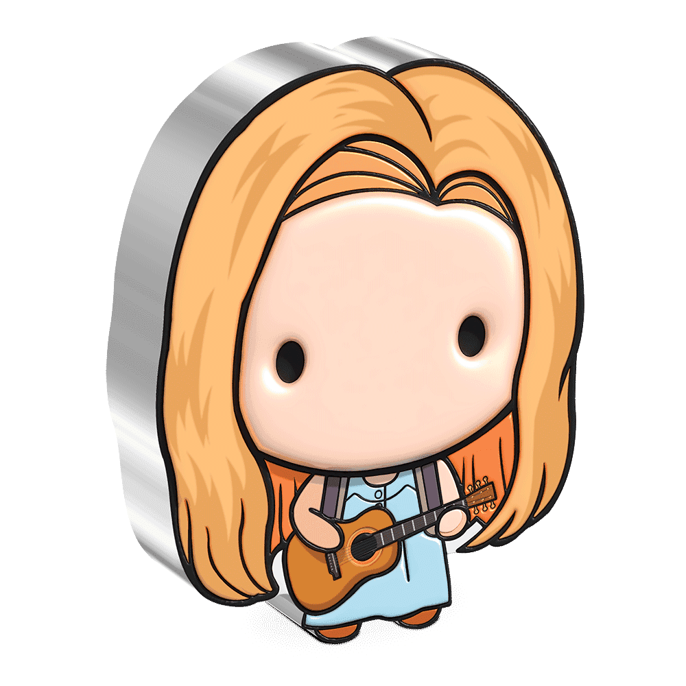 FRIENDS(TM) - Phoebe Buffay(TM) 1oz Silver Chibi(R) Coin