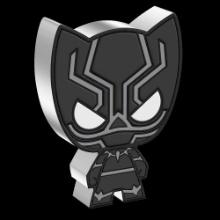 Marvel - Black Panther 1oz Silver Chibi(R) Coin