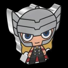 Marvel - Thor 1oz Silver Chibi(R) Coin