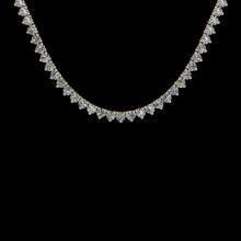 2.24 CtwVS/SI1 Diamond Prong Set 14K White Gold Slide Necklace (ALL DIAMOND ARE LAB GROWN )