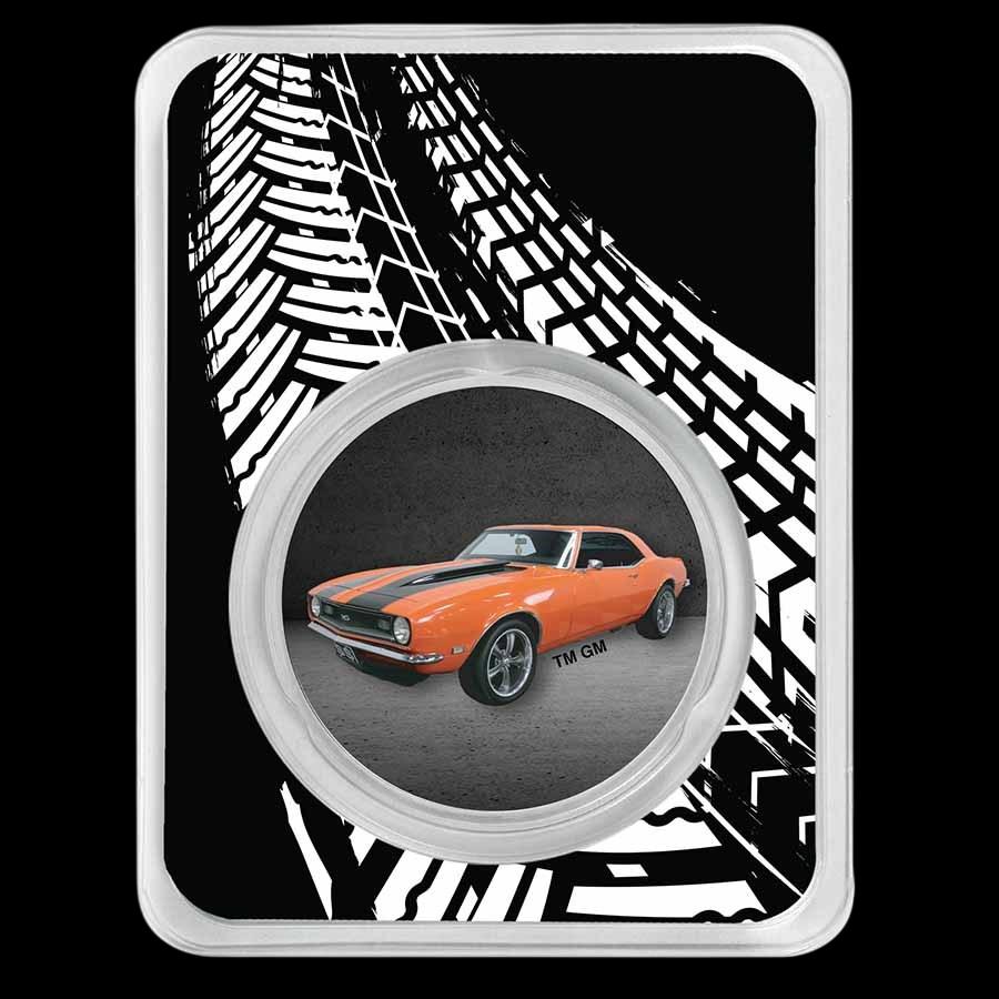 Chevrolet Camaro 1 oz Colorized Silver (in TEP)