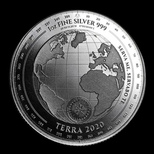 2020 Tokelau 1 oz Silver $5 Terra BU