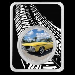 Chevrolet Chevelle 1 oz Colorized Silver (in TEP)