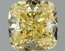 1.44 ctw. VS2 IGI Certified Cushion Q Cut Loose Diamond (LAB GROWN)