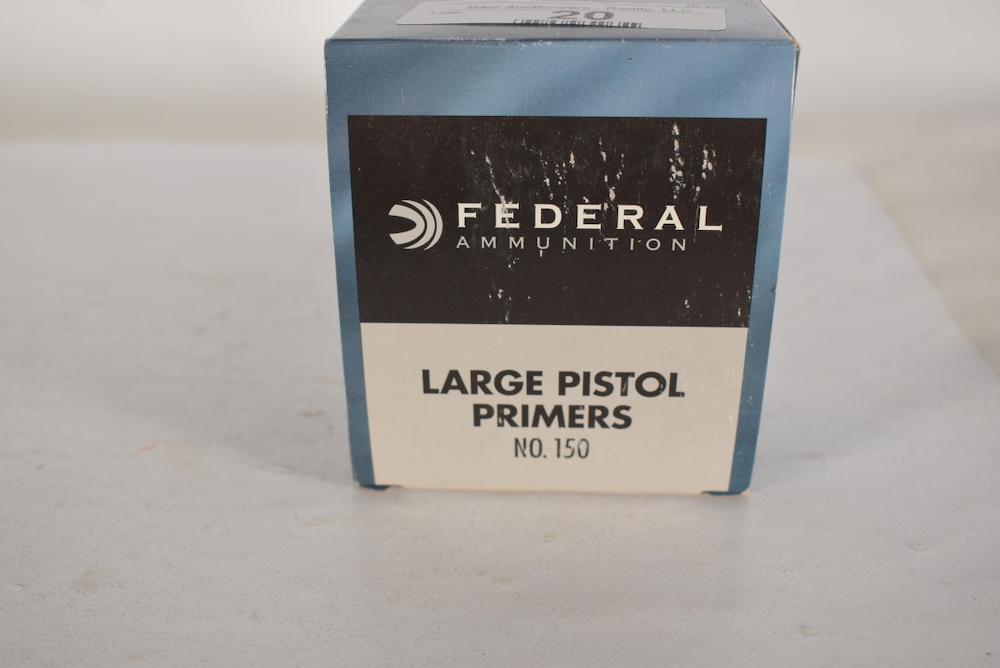 1000 Ct Federal Lg. Pistol Primers