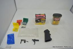 Bags Of Gun Parts, Grip, Co2 Cartridges & Jar Bb's