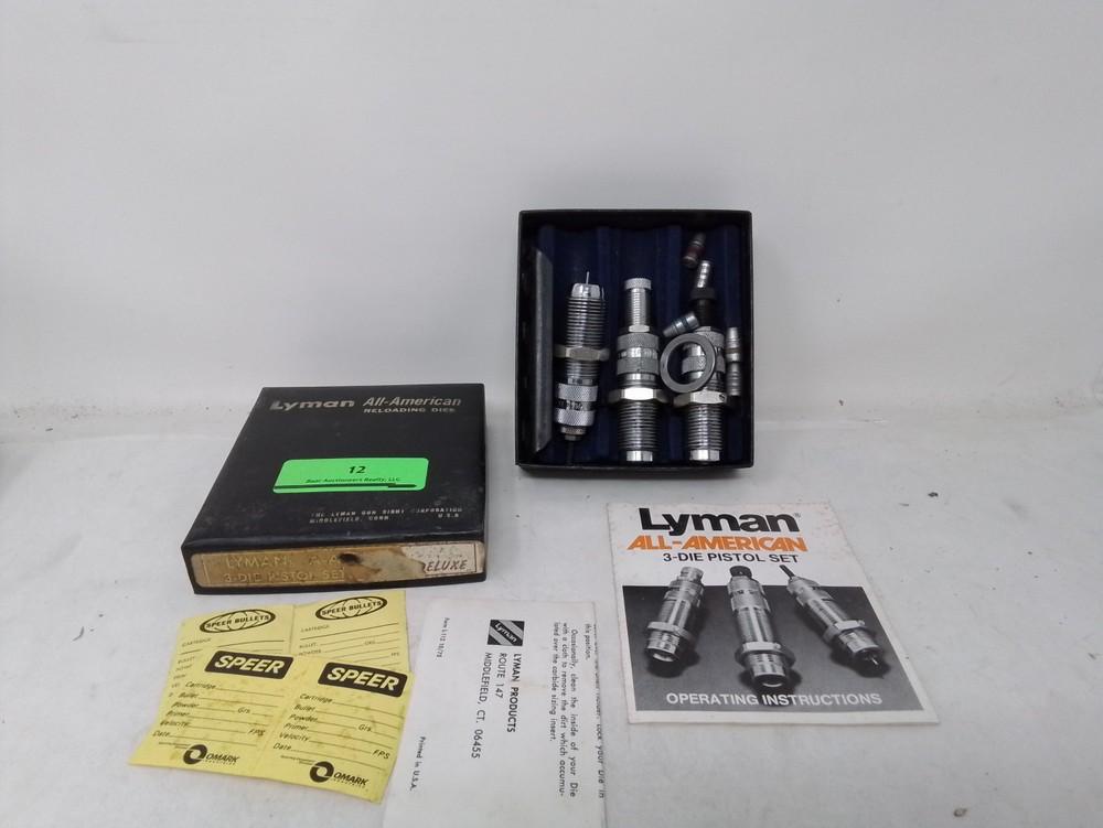 Lyman 3 Die Set