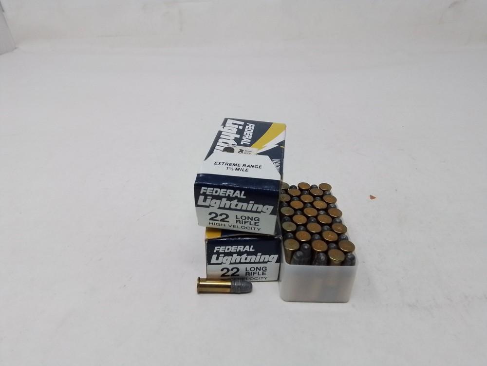 2-50 rnd box Federal Lightning 22lr