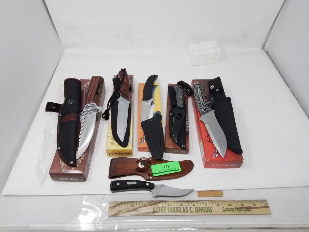 6 Large knives