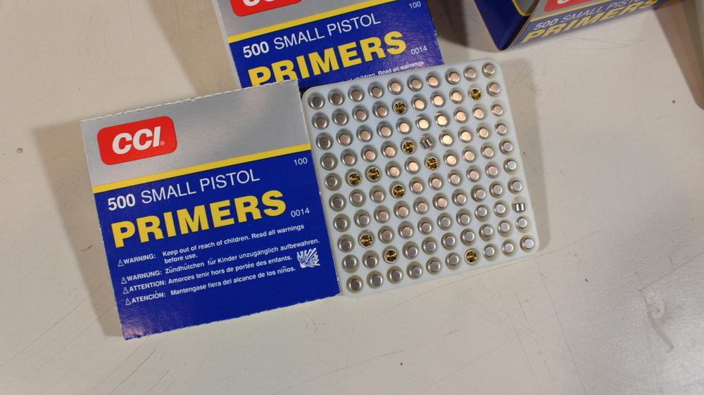 1000 small pistol primers