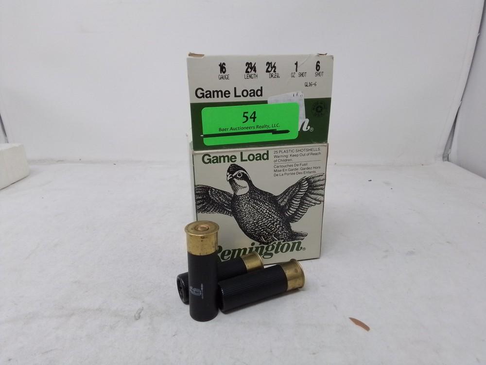 19rnd Remington Game Load 16ga 6shot