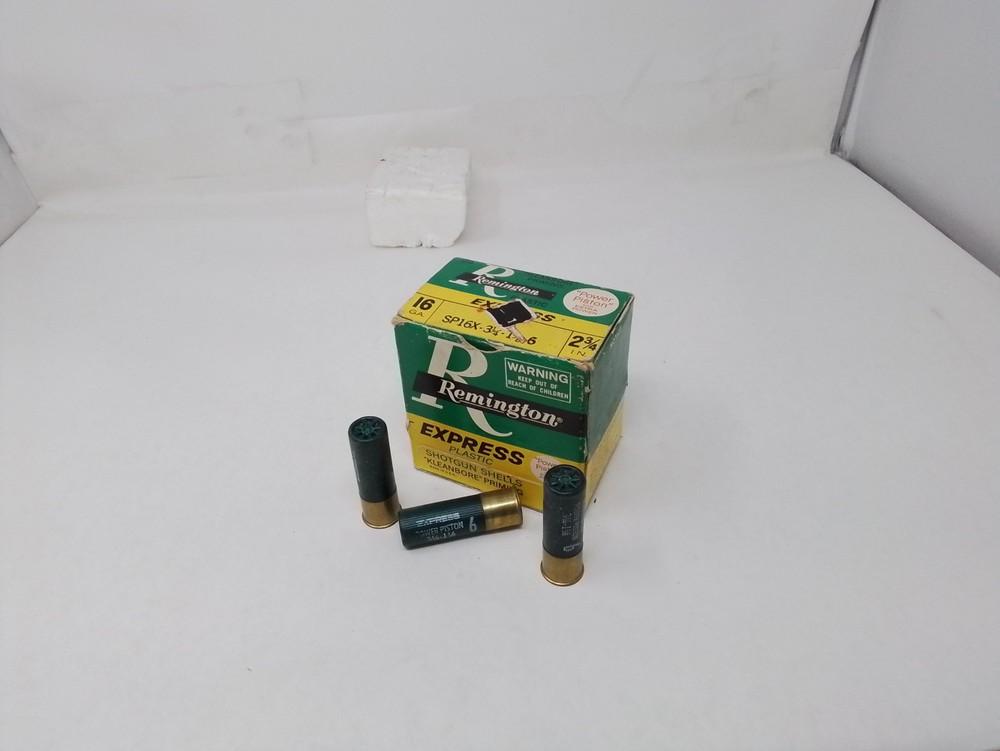 18 rnds Remington Express 16ga 2 3/4in 6 shot