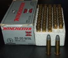 50 Rounds Remington 32-20 Lead 100 gr ((X32201)