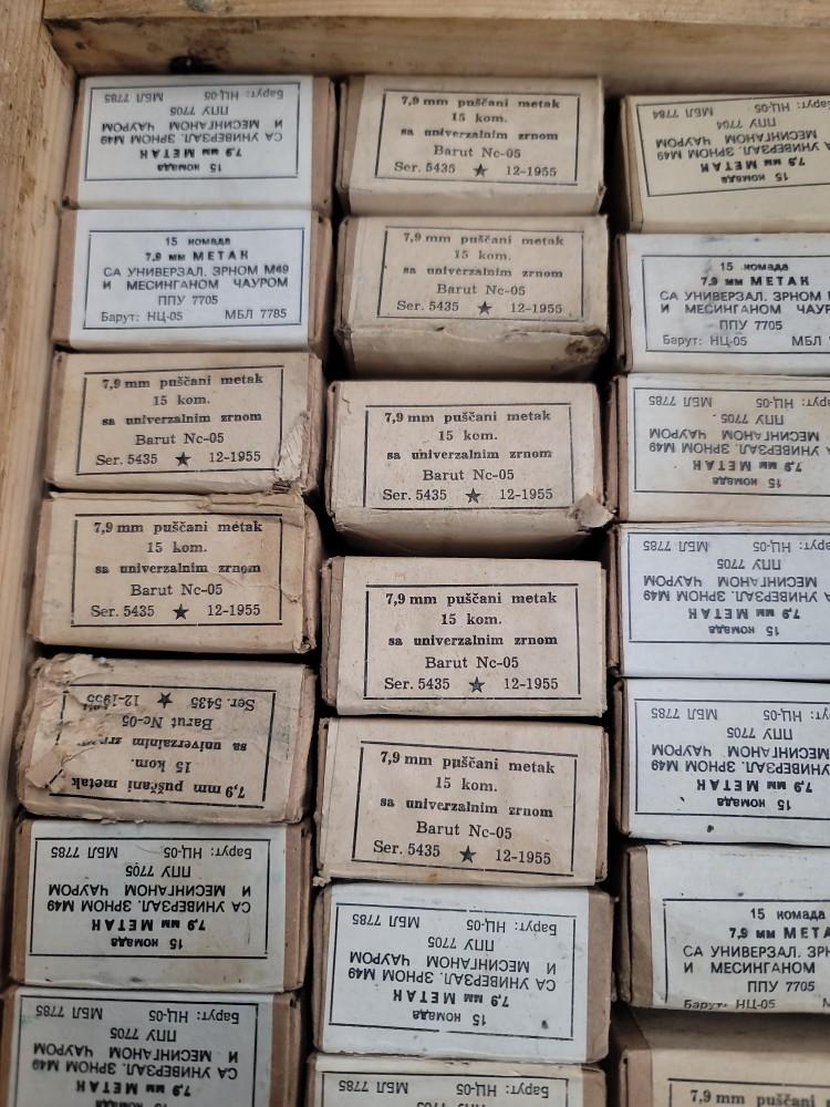 wooden crate Yugo 8mm Mauser