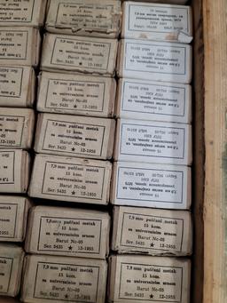 wooden crate Yugo 8mm Mauser