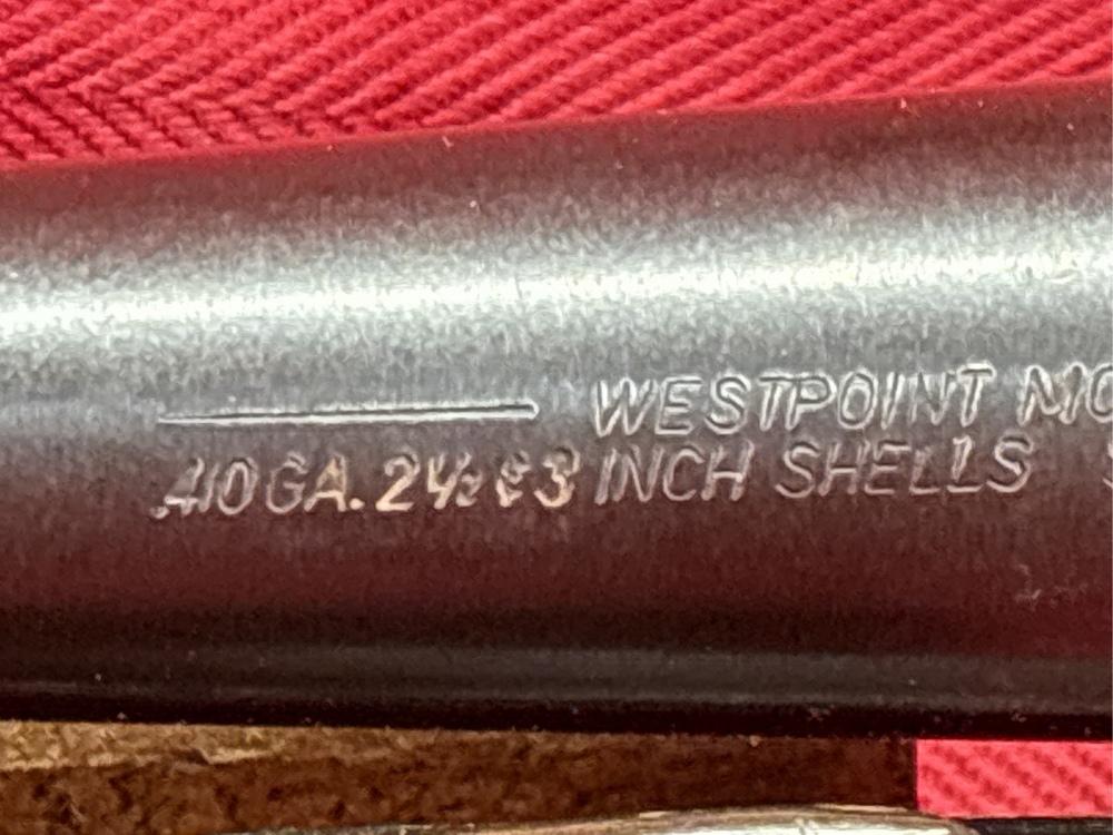 Westpoint  167TD Series E  410 Ga  Shotgun