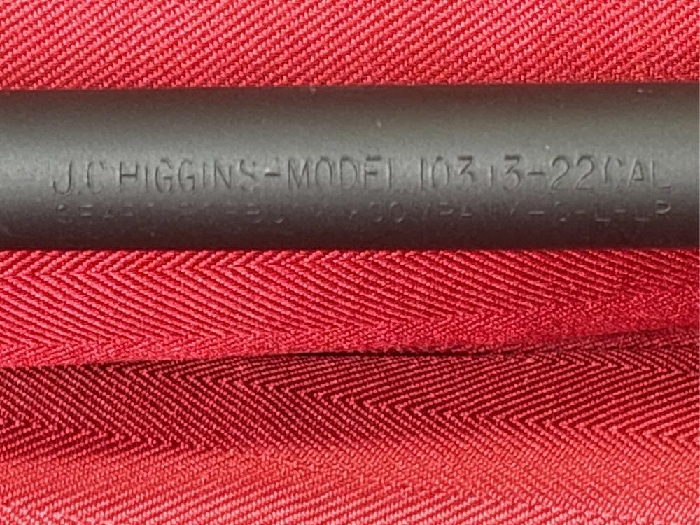 J.C. Higgins  103.13  22 Cal  Rifle