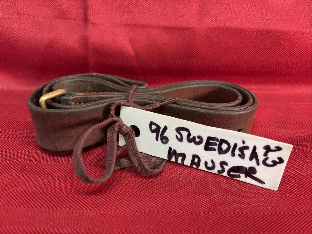 Reddish-Brown Leather 96 Swedish Mauser Rifle Sling