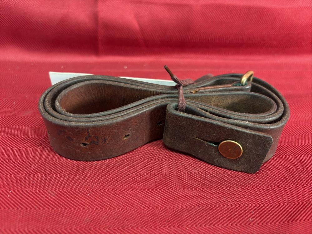 Reddish-Brown Leather 96 Swedish Mauser Rifle Sling