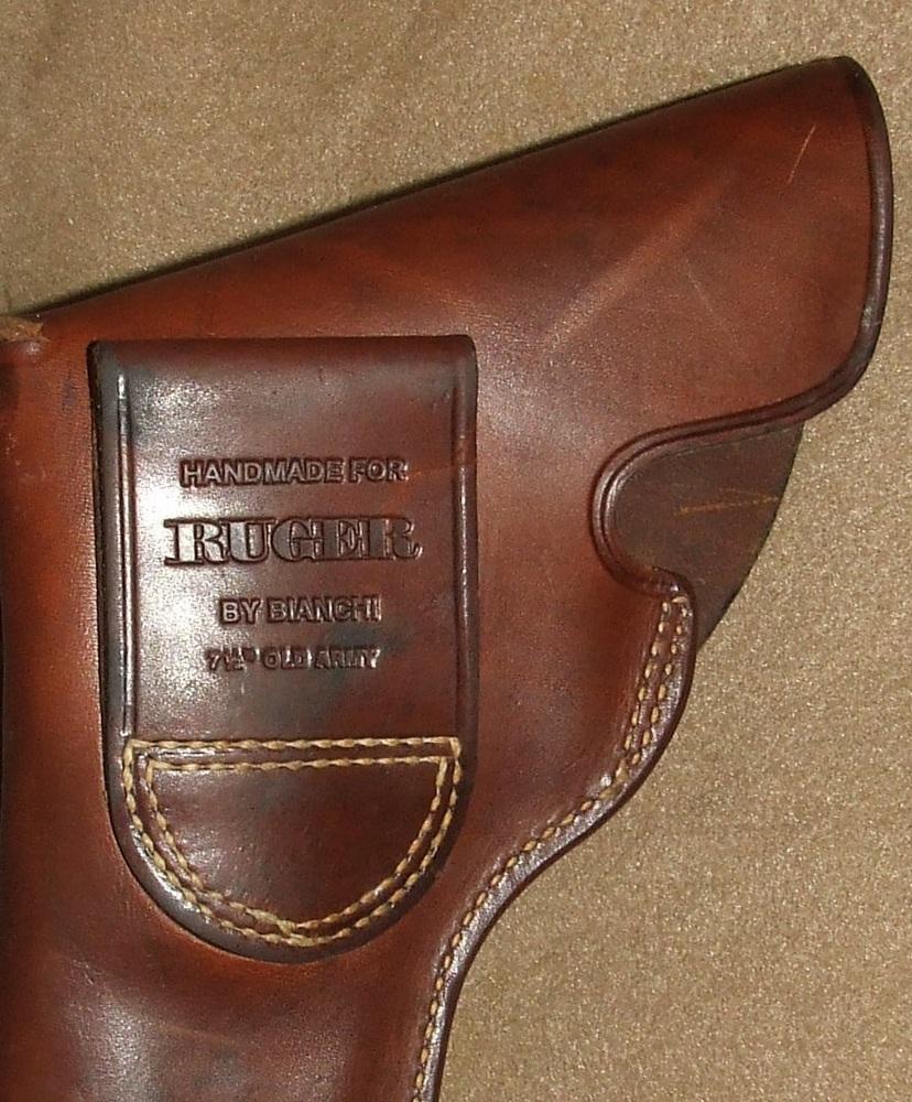 Ruger Bianchi “OLD ARMY 45 “ Holster.
