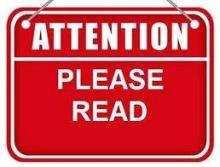 PLEASE READ - Firearm Buyer Transfer Information