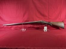 English Elgin Arms Co.  Double Barrel SxS Side Lever  12 Ga.  Shotgun