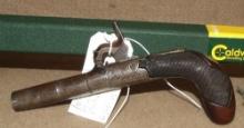 Antique Sharpe  London SS  40 Cal Percussion  Pistol